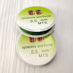Бісер №provoloka-mts-05-green Preciosa